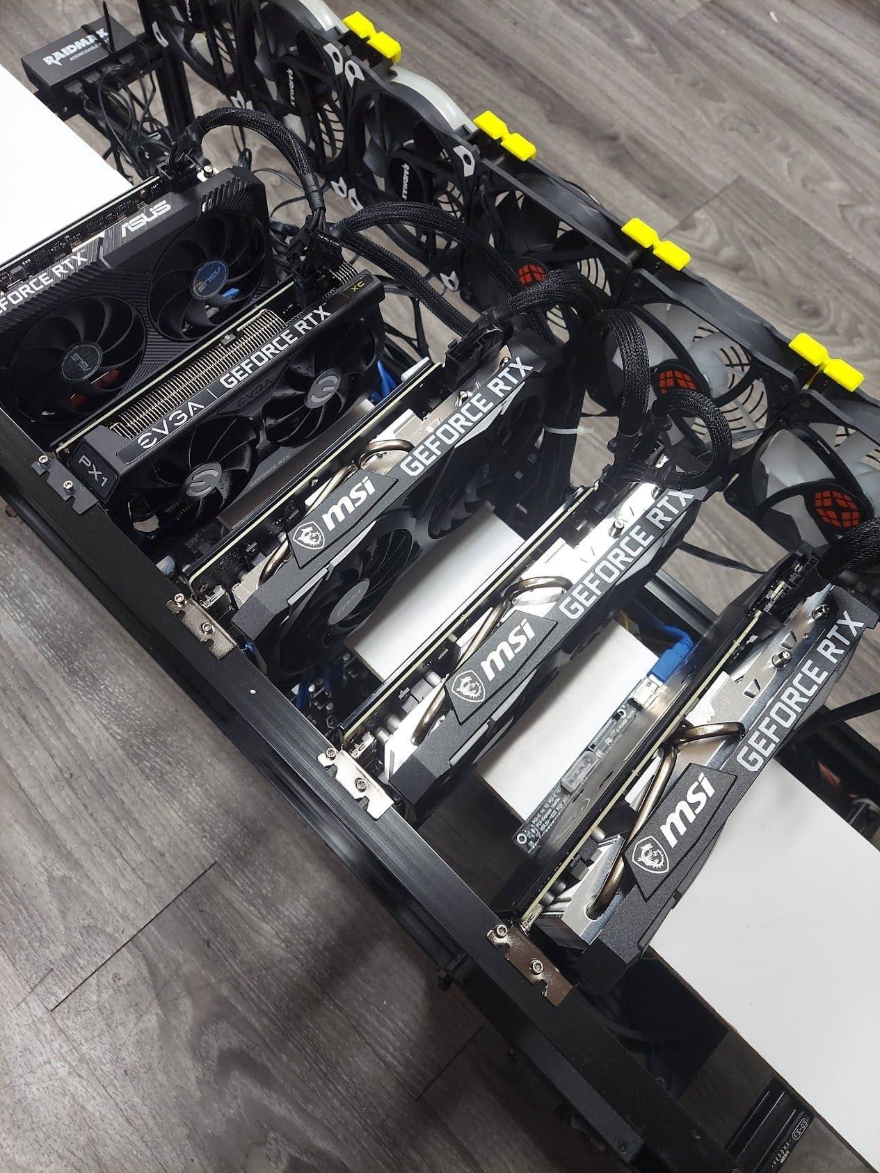Multi-GPU RTX custom build at Technoland in Glendale